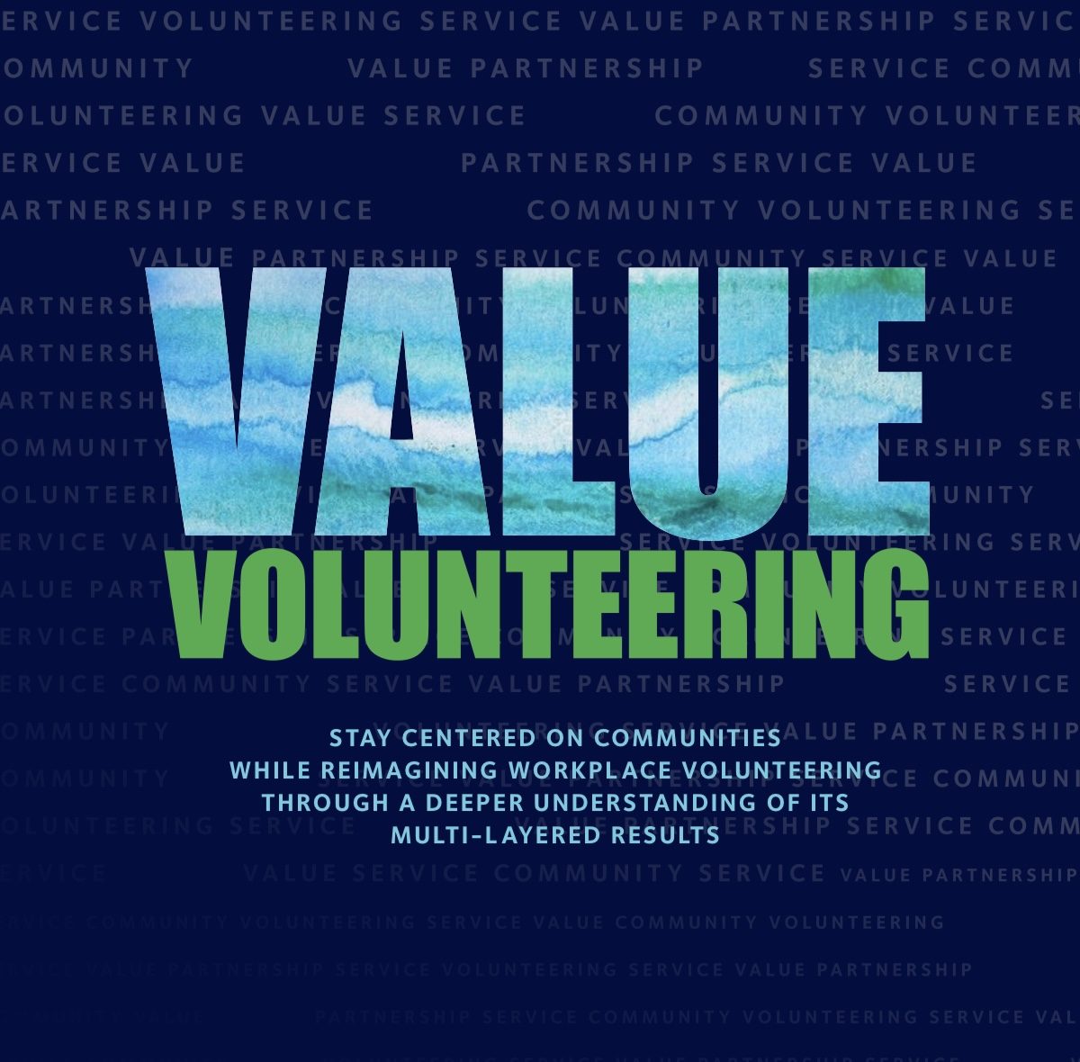 New Research in March: Value Volunteering is Out Today