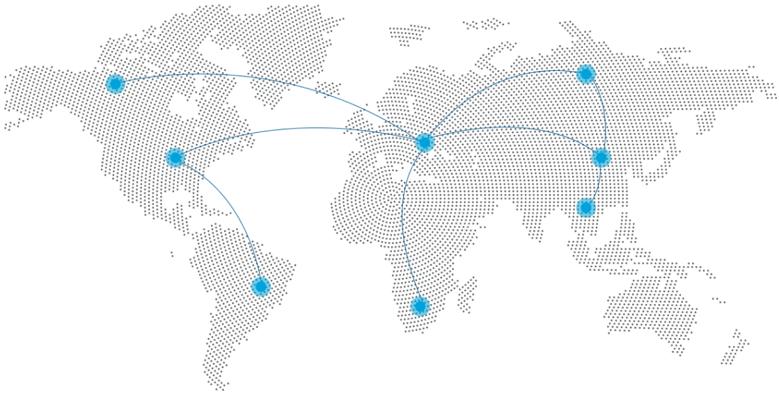 Global Exchange Network Map